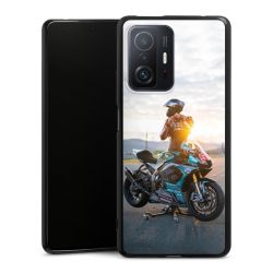 Silikon Slim Case schwarz