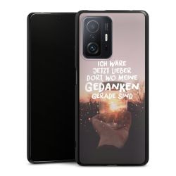 Silikon Slim Case schwarz