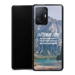 Silikon Slim Case schwarz