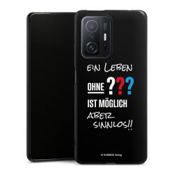 Silikon Slim Case schwarz