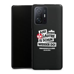 Silikon Slim Case schwarz