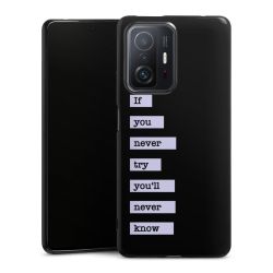 Silicone Slim Case black