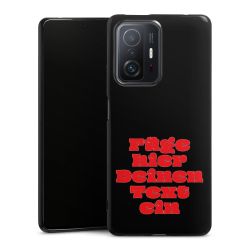 Silikon Slim Case schwarz