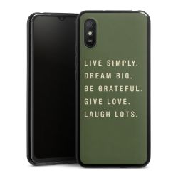 Silicone Slim Case black