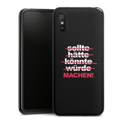 Silikon Slim Case schwarz