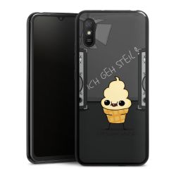 Silikon Slim Case schwarz