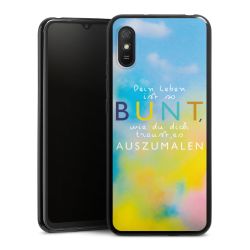 Silikon Slim Case schwarz