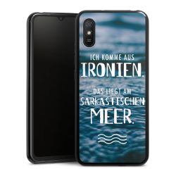 Silikon Slim Case schwarz