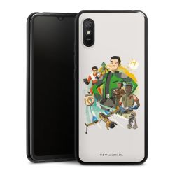 Silikon Slim Case schwarz