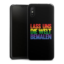 Silikon Slim Case schwarz