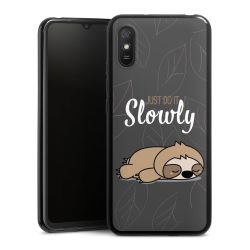 Just Do It Slowly Sloth Grey
