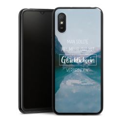 Silikon Slim Case schwarz
