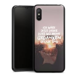 Silikon Slim Case schwarz