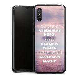 Silikon Slim Case schwarz