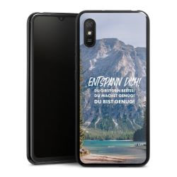 Silikon Slim Case schwarz