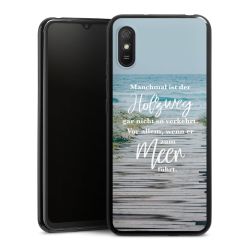 Silikon Slim Case schwarz