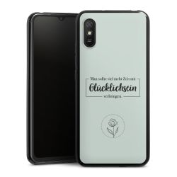 Silikon Slim Case schwarz