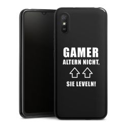 Silikon Slim Case schwarz