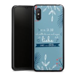 Silikon Slim Case schwarz