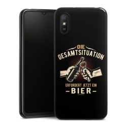 Silikon Slim Case schwarz