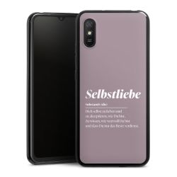 Silikon Slim Case schwarz