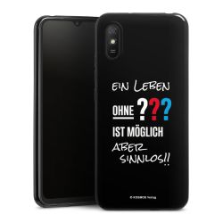 Silikon Slim Case schwarz