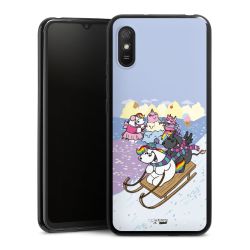 Silikon Slim Case schwarz