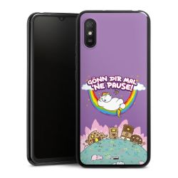 Silikon Slim Case schwarz