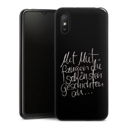 Silikon Slim Case schwarz