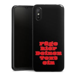 Silikon Slim Case schwarz