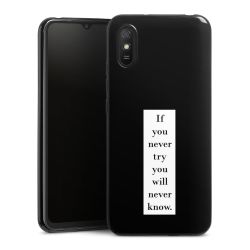 Silicone Slim Case black