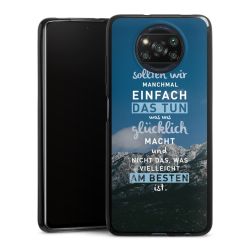 Silikon Slim Case schwarz