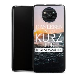 Silikon Slim Case schwarz