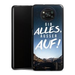 Silikon Slim Case schwarz