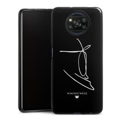 Silikon Slim Case schwarz