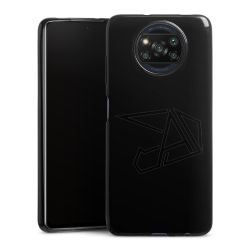 Silikon Slim Case schwarz