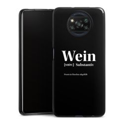 Silikon Slim Case schwarz