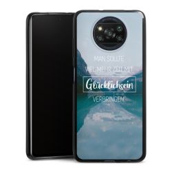 Silikon Slim Case schwarz