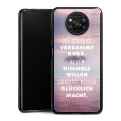 Silikon Slim Case schwarz