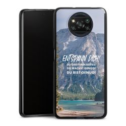 Silikon Slim Case schwarz