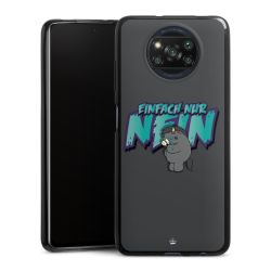 Silikon Slim Case schwarz