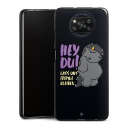 Silikon Slim Case schwarz