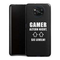 Silikon Slim Case schwarz