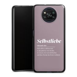 Silikon Slim Case schwarz