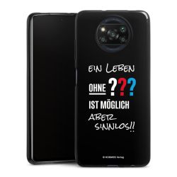 Silikon Slim Case schwarz
