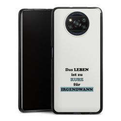 Silikon Slim Case schwarz