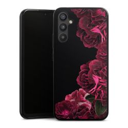 Rose vintage su nero