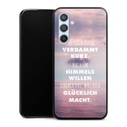 Silikon Slim Case schwarz