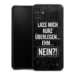 Silikon Slim Case schwarz