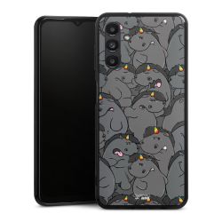 Silikon Slim Case schwarz